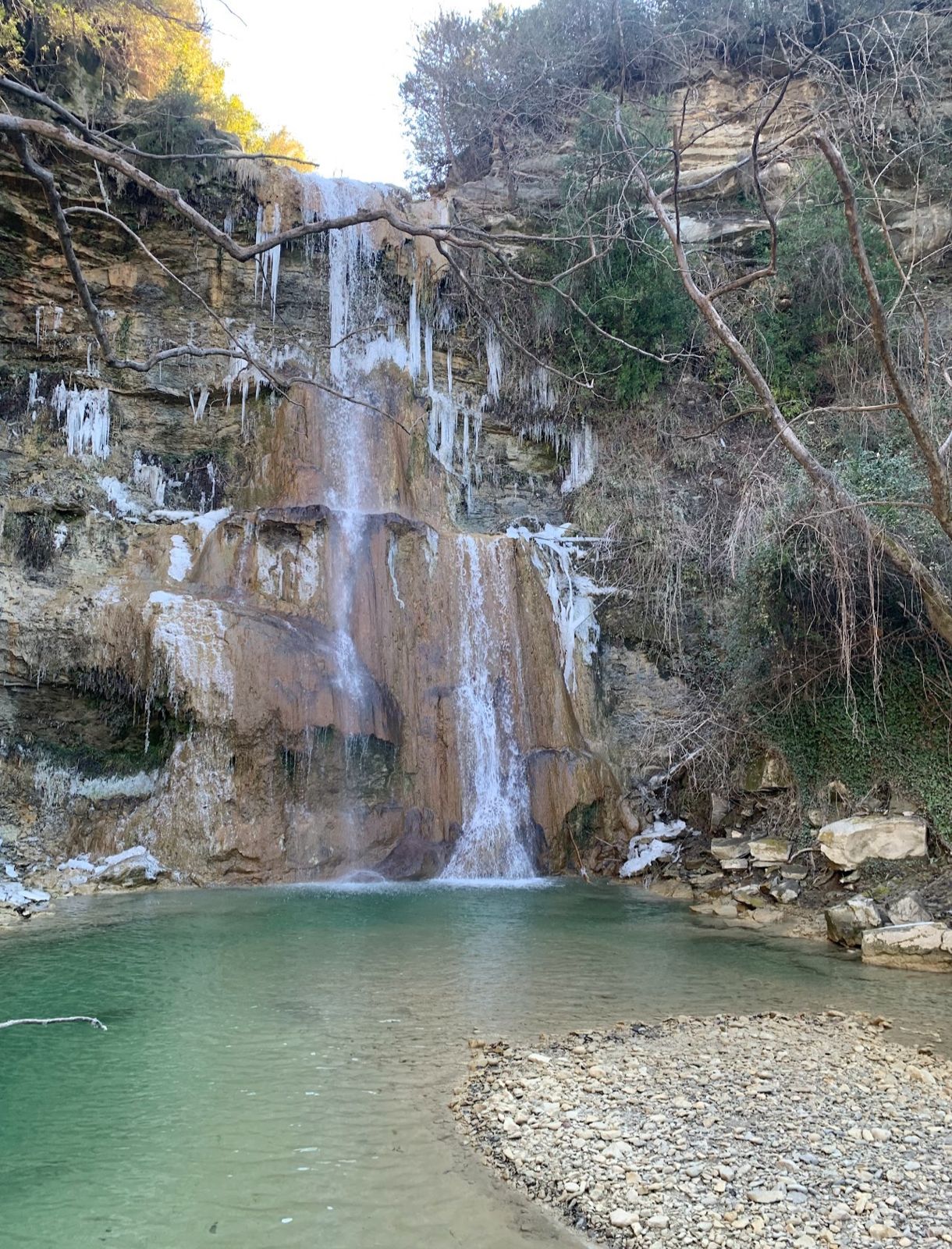 Askolaj Falls in Kakunjë, Tirana